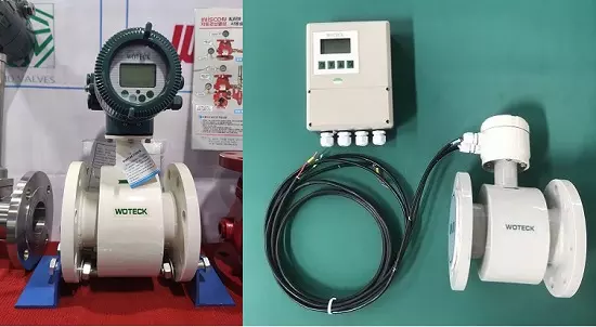 đồng hồ đo nước điện tử dn125 woteck