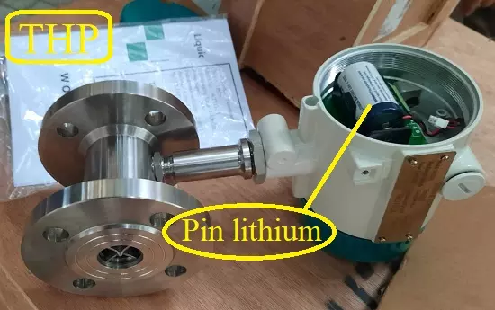 Đồng hồ đo lưu lượng nước điện tử dùng pin