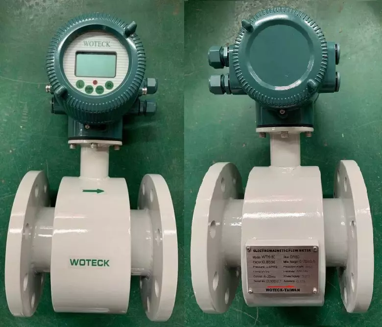 đồng hồ đo nước điện tử DN80