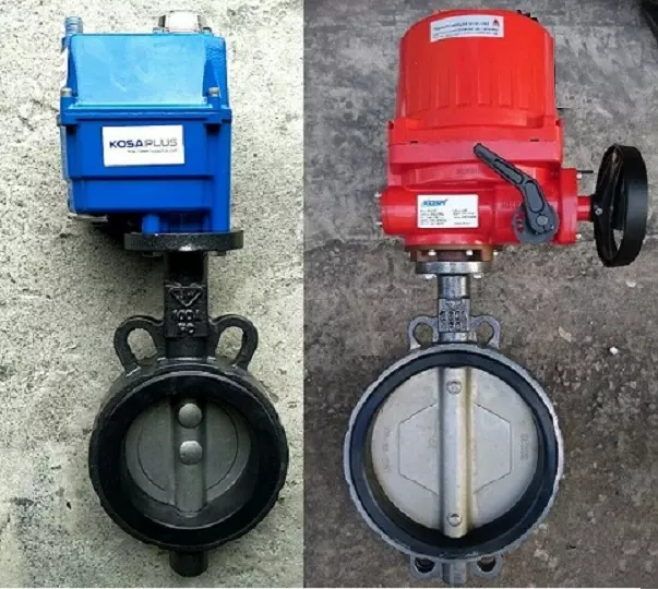 giá van bướm điều khiển điện Hàn Quốc