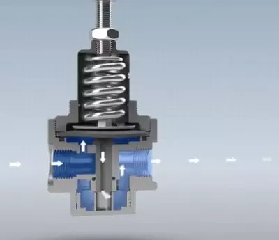 nguyên lý hoạt động van hạ áp