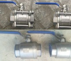 Van bi inox tay gạt