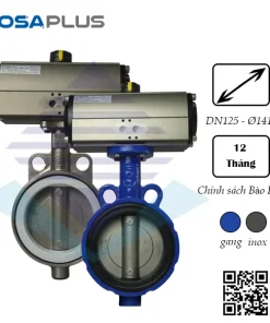 van bướm điều khiển khí nén Dn125 kosaplus