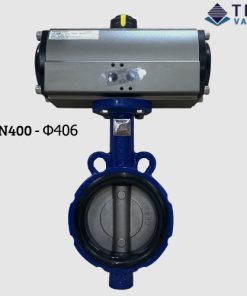 van bướm điều khiển khí nén dn400 phi 406