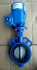 Van bướm gang điều khiển điện