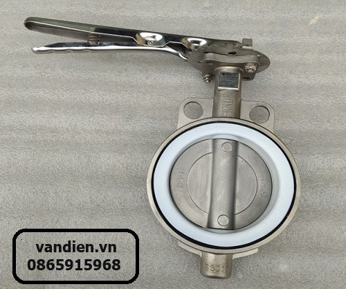 van bướm inox tay gạt