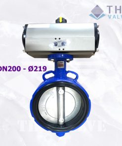 van bướm khí nén DN200 phi 219