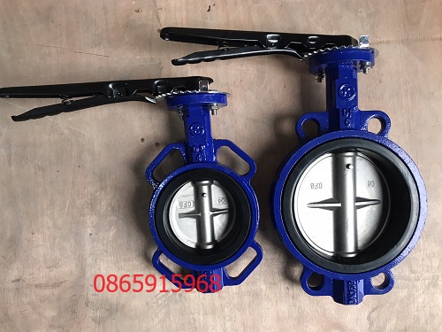 Van bướm sw thân gang cánh inox