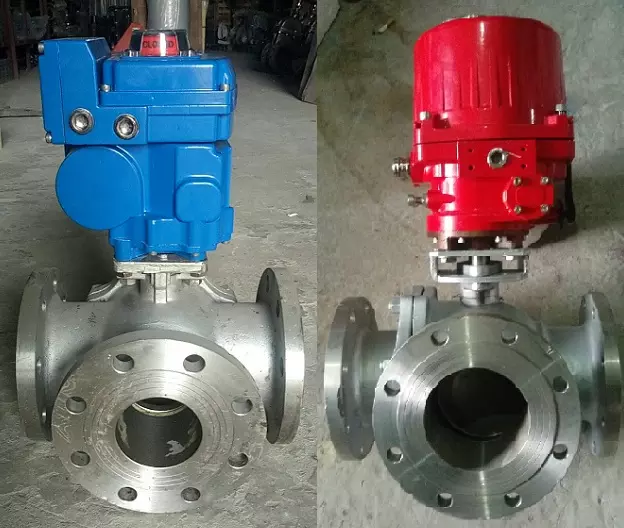 Van bi bích 3 ngã điều khiển điện