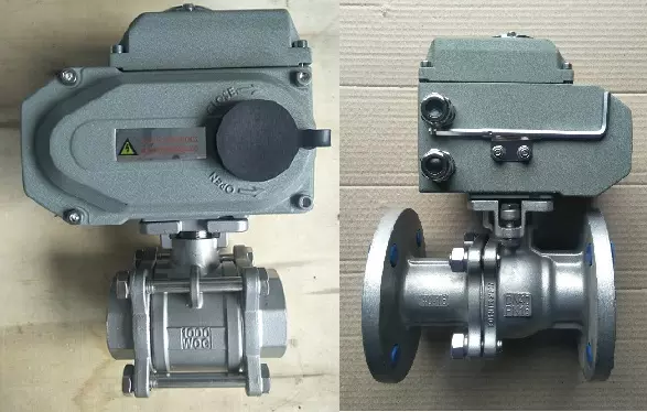 van_bi_dieu_khien_dien_on van bi điều khiển điện Đài Loan