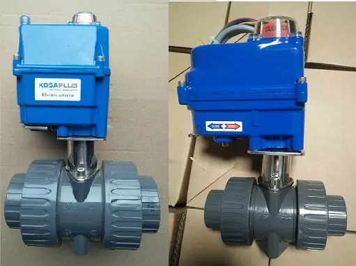 Van bi nhựa điều khiển điện Hàn Quốc