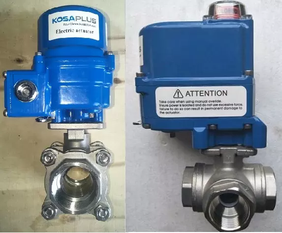 van_bi_ren_dieu_khien_dien_kosaplus van bi điều khiển điện Hàn Quốc