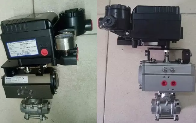 van bi điều khiển khí nén tuyến tính