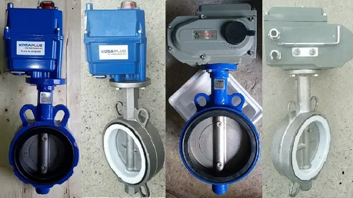 van cánh bướm điều khiển điện DN150