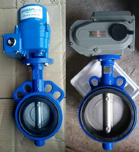 van bướm điều khiển điện DN65