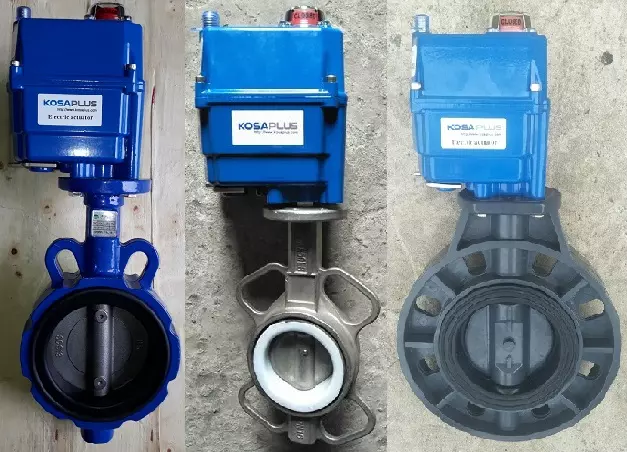 Van bướm điều khiển điện Hàn Quốc