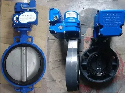 Van bướm điều khiển điện tuyến tính Hàn Quốc