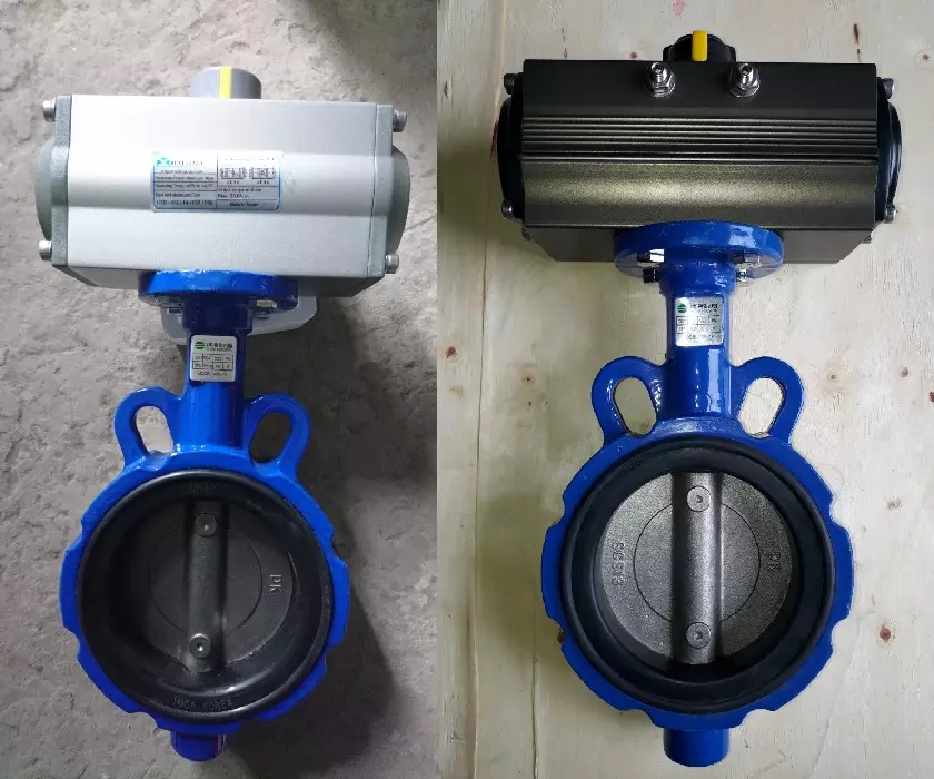 Van bướm điều khiển khí nén DN250