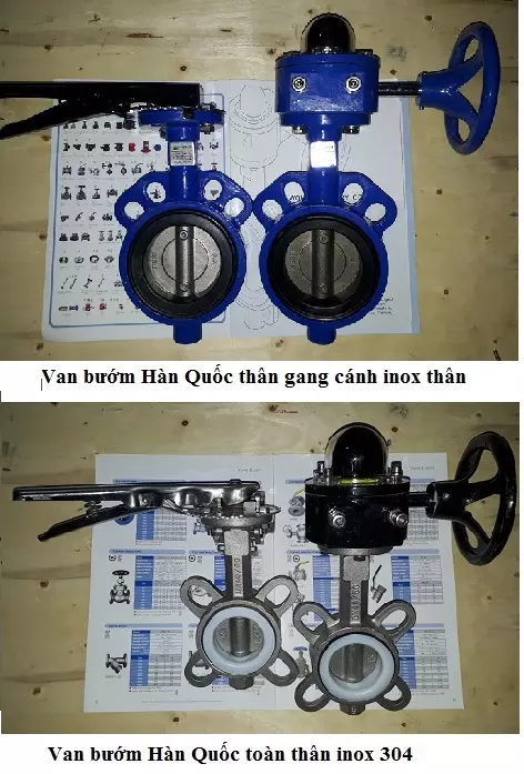 van_buom_han_quoc_dn65 van bướm Hàn Quốc DN65