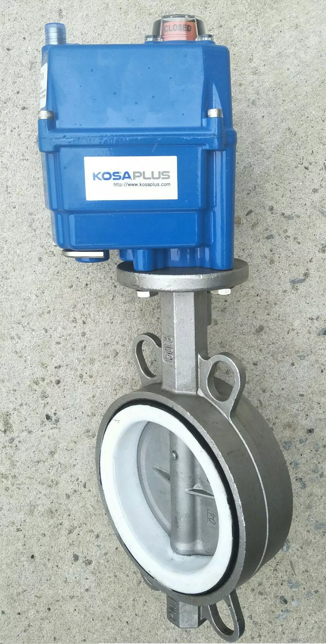 Van bướm inox điều khiển điện kosa