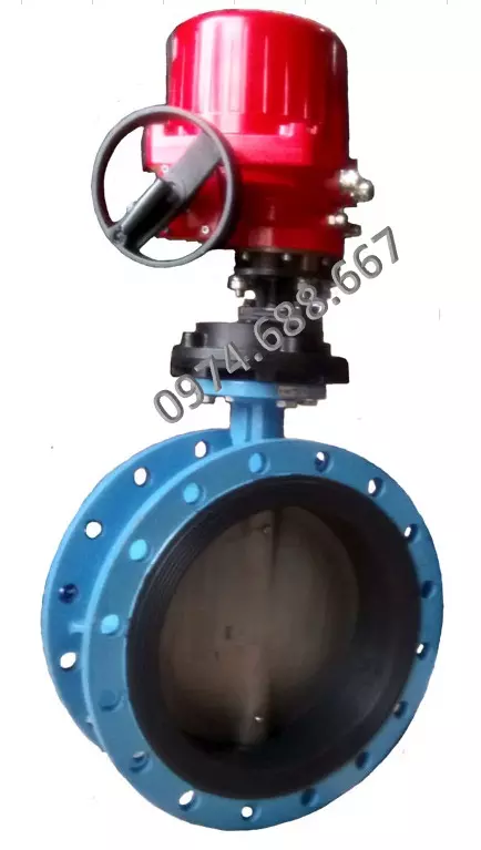 van bướm bích điều khiển điện DN500