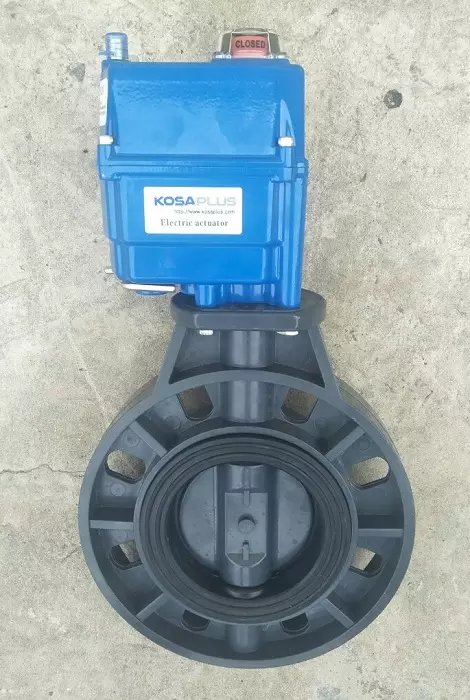 van bướm nhựa điều khiển điện