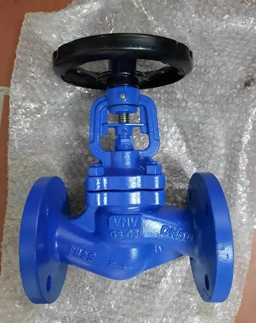 Van cầu hơi chữ ngã