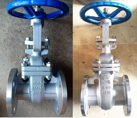 van cổng inox hàn quốc