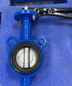 Van bướm thân gang đĩa inox