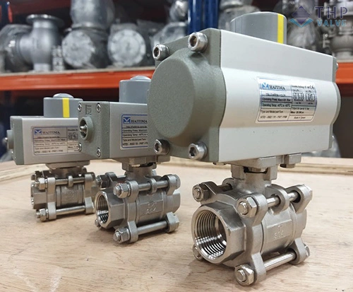 van bi điều khiển bằng khí nén haitima đài loan