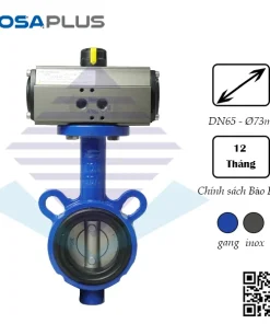 van bướm điều khiển khí nén DN65
