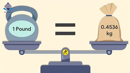 1 pound bằng bao nhiêu kg? 