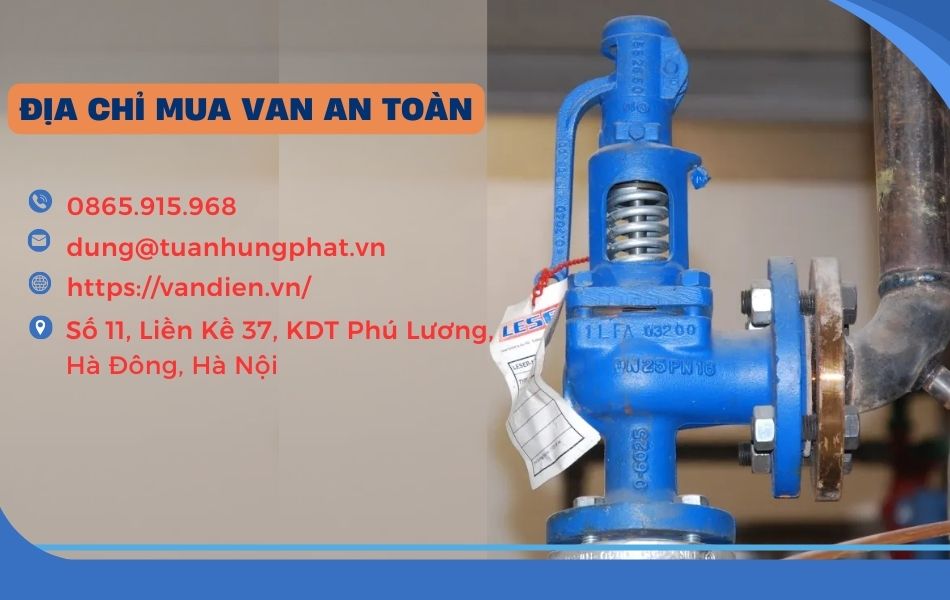Mua van an toàn chính hãng, giá tốt tại Vandien.vn 