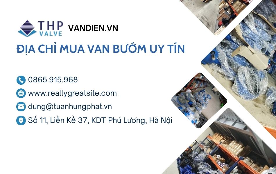 Địa chỉ mua van bướm chất lượng, chính hãng 