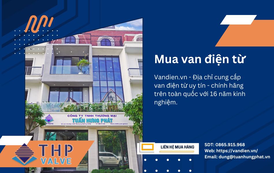 Mua van điện từ uy tín, chất lượng tại Vandien.vn