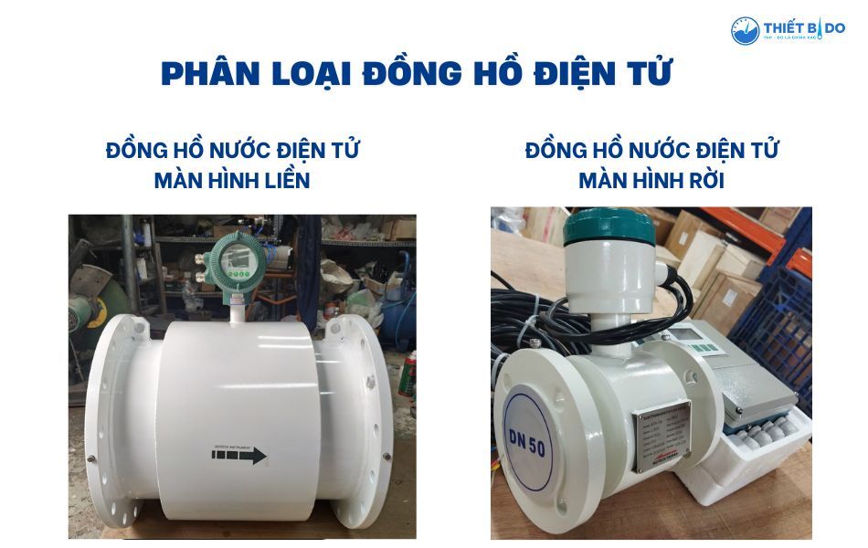 phân loại đồng hồ nước điện tử