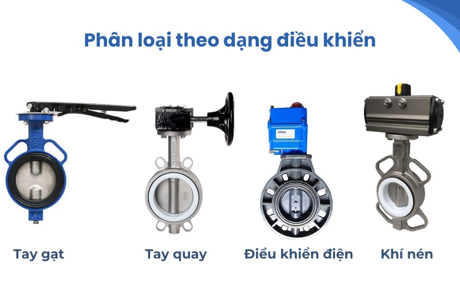 Phân loại theo dạng điều khiển