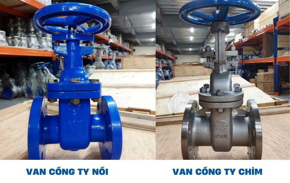 Phân loại van cổng theo cấu tạo