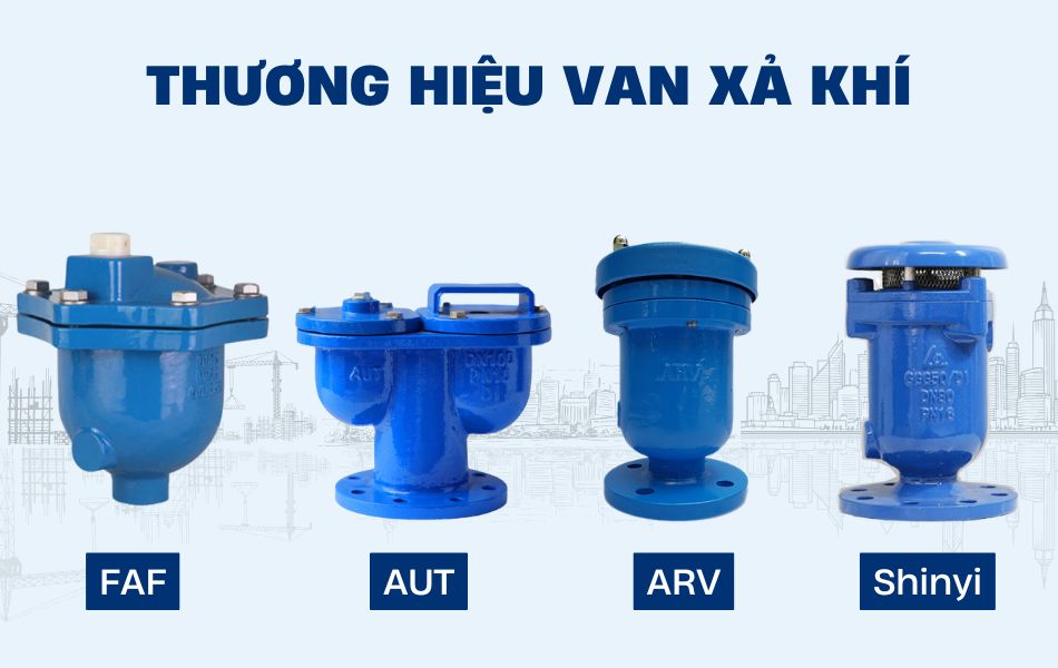 Top 4 mẫu van xả khí bán chạy nhất hiện nay