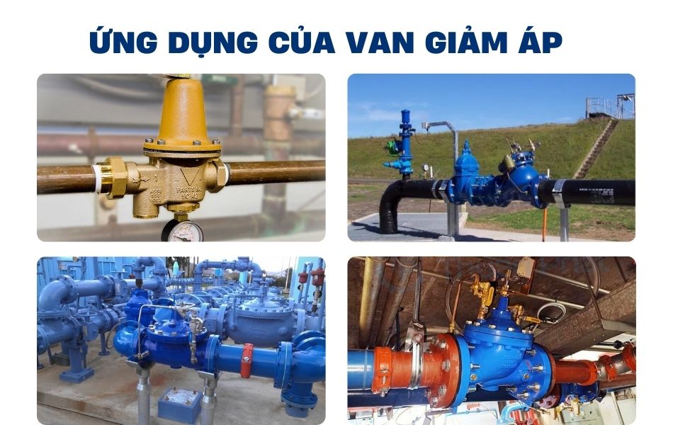 Những ứng dụng thực tiễn của van giảm áp 