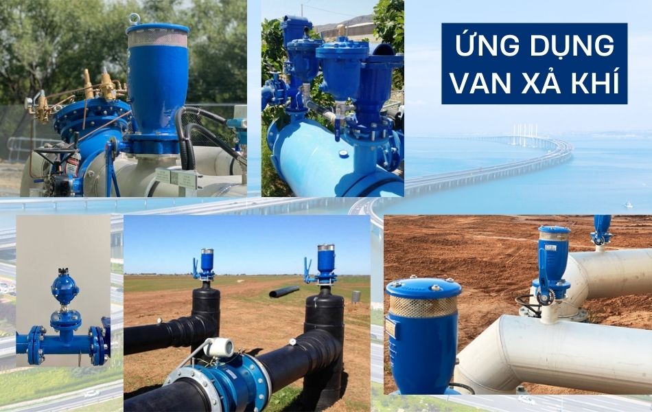 Những hệ thống sử dụng van xả khí phổ biến hiện nay