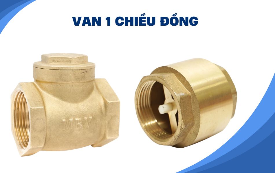 Van 1 chiều đồng