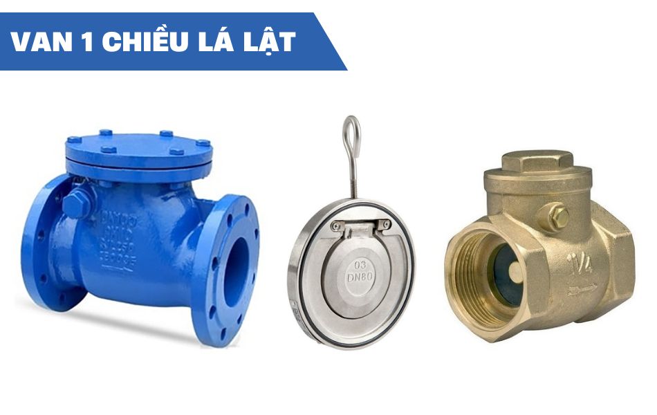 Van 1 chiều lá lật