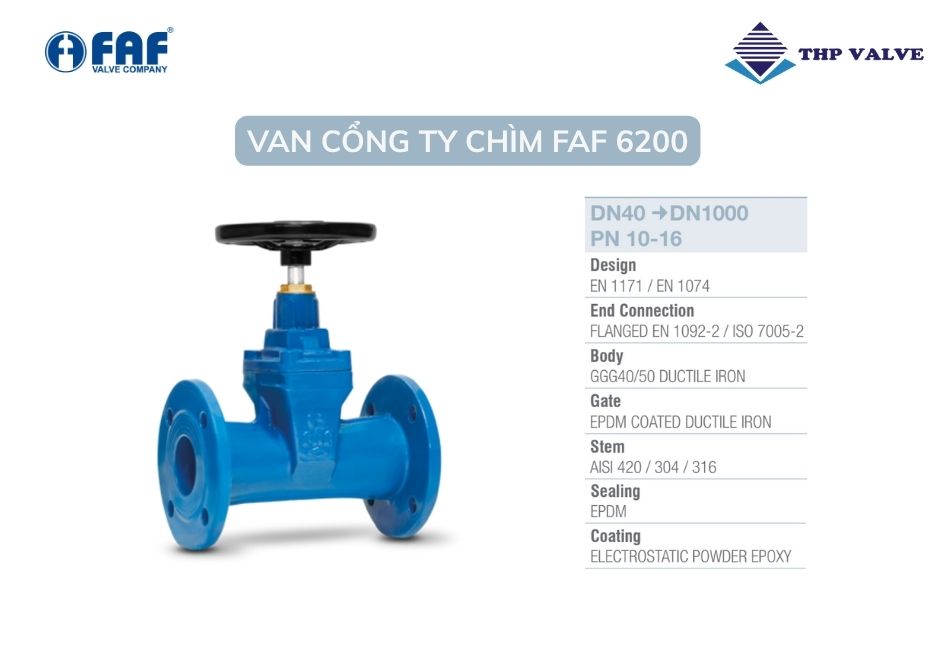van cửa ty chìm faf 6200
